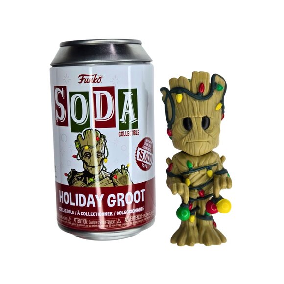 Holiday Groot Funko SODA Common Not Chase Limited Edition 15,000 Pieces - Picture 1 of 3